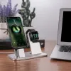 Aluminum alloy mobile phone charging base and watch charging stand Specification image